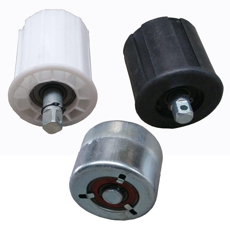 3寸電動車庫卷簾門專用尾插堵頭悶頭80mm管狀電機(jī)大梁管專用